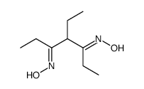 4-Ethyl-3,5-heptanedione dioxime结构式