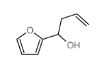 2-Furanmethanol, a-2-propen-1-yl- Structure