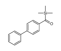 (4-phenylphenyl)-trimethylsilylmethanone结构式