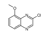 2-chloro-8-methoxyquinoxaline Structure