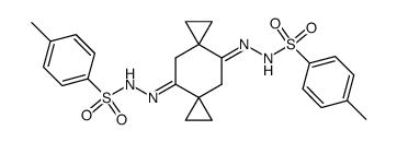 Dispiro[2.2.2.2]decan-4,9-dien-bistosylhydrazon Structure