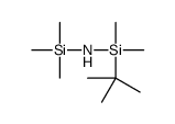 2-[dimethyl-(trimethylsilylamino)silyl]-2-methylpropane结构式