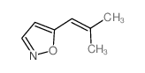Isoxazole,5-(2-methyl-1-propen-1-yl)-结构式