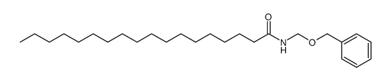 N-benzyloxymethyl-stearamide结构式