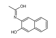 N-(3-hydroxynaphthalen-2-yl)acetamide Structure
