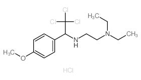 N,N-diethyl-N-[2,2,2-trichloro-1-(4-methoxyphenyl)ethyl]ethane-1,2-diamine picture