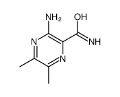 3-amino-5,6-dimethylpyrazine-2-carboxamide结构式