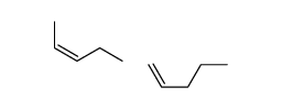 pent-1-ene,(E)-pent-2-ene结构式