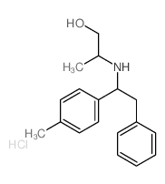 2-[[1-(4-methylphenyl)-2-phenyl-ethyl]amino]propan-1-ol Structure