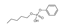 n-Pentyl-phenyl-phosphat结构式