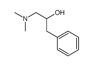 1-(dimethylamino)-3-phenylpropan-2-ol结构式