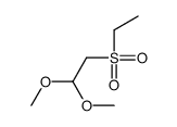 2-ethylsulfonyl-1,1-dimethoxyethane结构式