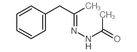 N-(1-phenylpropan-2-ylideneamino)acetamide picture