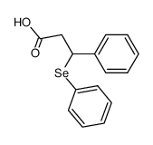 3-phenyl-3-(phenylselanyl)propanoic acid Structure