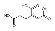 (E)-1-Butene-1,2,4-tricarboxylic acid结构式