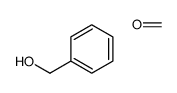 Formaldehyde, benzenemethanol polymer Structure
