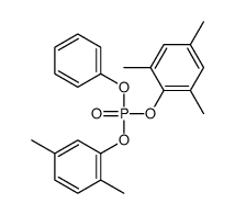 (2,5-dimethylphenyl) phenyl (2,4,6-trimethylphenyl) phosphate Structure