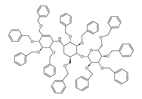 validamycin A undecabenzyl ether结构式