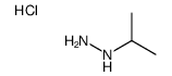 1-ISOPROPYLHYDRAZINEHYDROCHLORIDE结构式