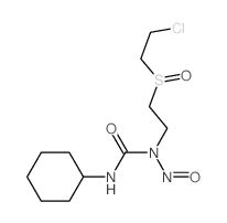 1-[2-(2-chloroethylsulfinyl)ethyl]-3-cyclohexyl-1-nitroso-urea picture