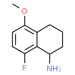 1-Naphthalenamine,5-fluoro-1,2,3,4-tetrahydro-5-methoxy-(9CI) Structure