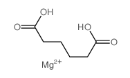 Adipic acid, magnesium salt (1:1)结构式