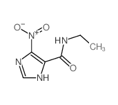1H-Imidazole-4-carboxamide,N-ethyl-5-nitro-结构式