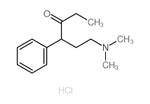 3-Hexanone,6-(dimethylamino)-4-phenyl-, hydrochloride (1:1) picture