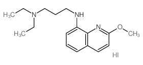 N,N-diethyl-N-(2-methoxyquinolin-8-yl)propane-1,3-diamine Structure
