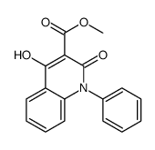 methyl 4-hydroxy-2-oxo-1-phenylquinoline-3-carboxylate结构式