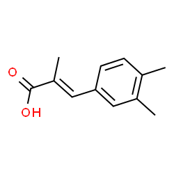 2-Propenoic acid, 3-(3,4-diMethylphenyl)-2-Methyl- structure