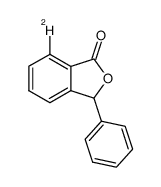 3-phenyl(7-D)phthalide结构式