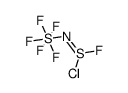 ((pentafluorosulfanyl)imino)chlorofluorosulfane Structure