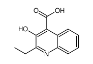 Cinchoninic acid, 2-ethyl-3-hydroxy- (4CI) structure