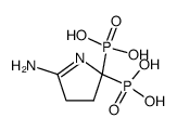 2-iminopyrrolidone-5,5-diphosphonic acid Structure