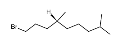 (R)-(-)-4,8-dimethylnonanonyl bromide结构式