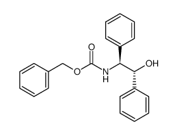 benzyl ((1S,2R)-2-hydroxy-1,2-diphenylethyl)carbamate Structure