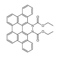 15,16-diethoxycarbonyl-15,16-dihydrodiphenanthro[9,10,1-def, 1',10',9'-hij]phthalazine Structure