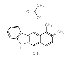 Olivacinium acetate-NB methyl RB 544 Structure