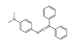 4-(2,2-diphenylethenylideneamino)-N,N-dimethylaniline结构式