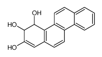 3,4-dihydrochrysene-2,3,4-triol结构式