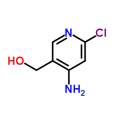 (4-氨基-6-氯吡啶-3-基)甲醇结构式