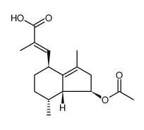 Acetoxyvalerenic acid结构式