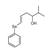 2-methyl-6-phenylselanylhex-5-en-3-ol结构式