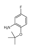2-tert-butoxy-5-fluoroanilinedn Structure