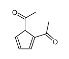 Ethanone, 1,1-(2,4-cyclopentadiene-1,2-diyl)bis- (9CI) Structure