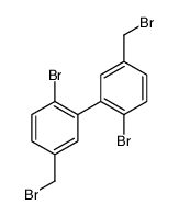 1-bromo-2-[2-bromo-5-(bromomethyl)phenyl]-4-(bromomethyl)benzene Structure