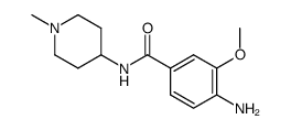 4-amino-3-methoxy-N-(1-methylpiperidin-4-yl)benzamide picture