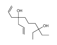 3-ethyl-7-prop-2-enyldec-9-ene-3,7-diol Structure