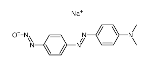 4-(4-dimethylaminophenylazo)benzene-syn-diazoate Na+ Structure